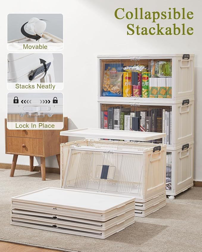 OlarHike 76QT Stackable Storage Bins - Image 2