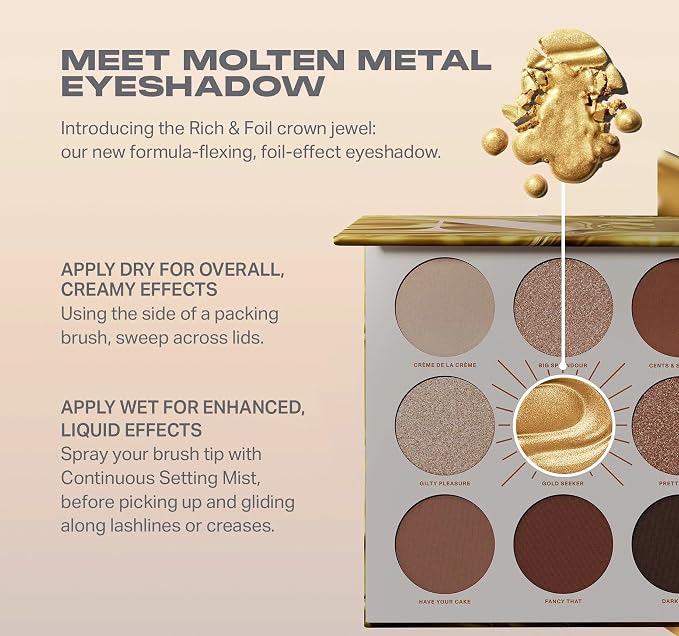 Morphe Rich & Foiled Artistry Palette - Image 4
