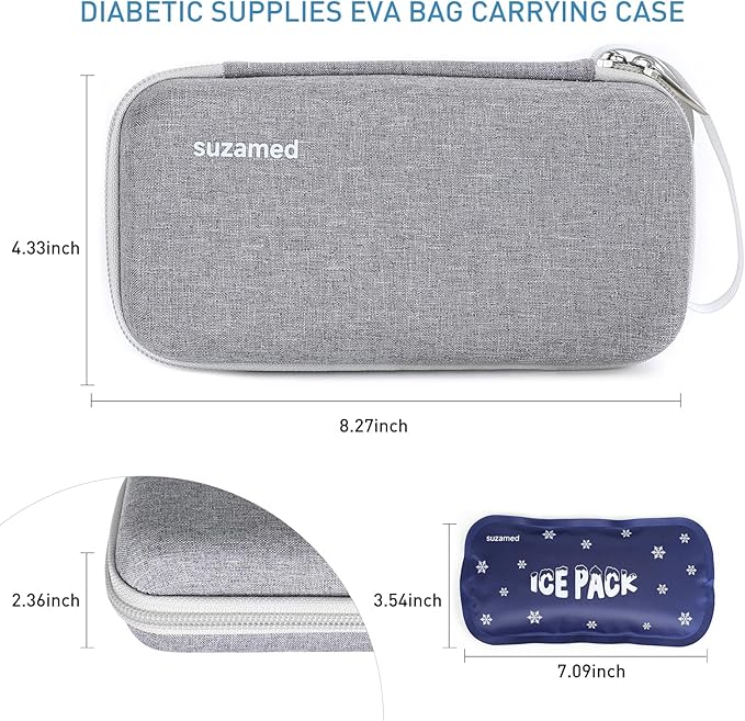 Insulin Cooler Travel Case, EVA Insulation Travel Medicine Kit - Image 5