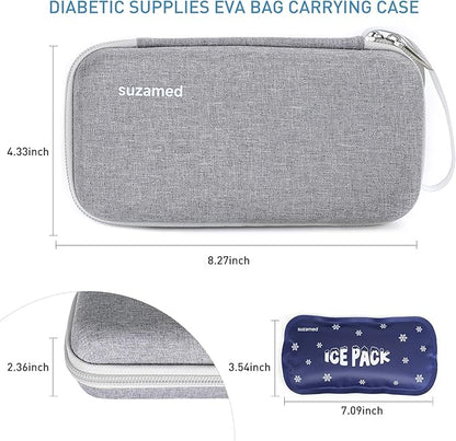 Insulin Cooler Travel Case, EVA Insulation Travel Medicine Kit - Image 5