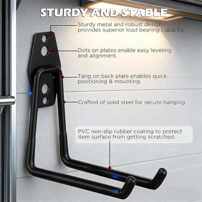 20 Pack Heavy Duty Garage Storage Hooks - Image 3