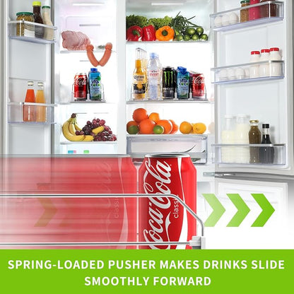 Drink Organizer for Fridge, Soda Can Dispenser for Refrigerator, Automatic - Image 2