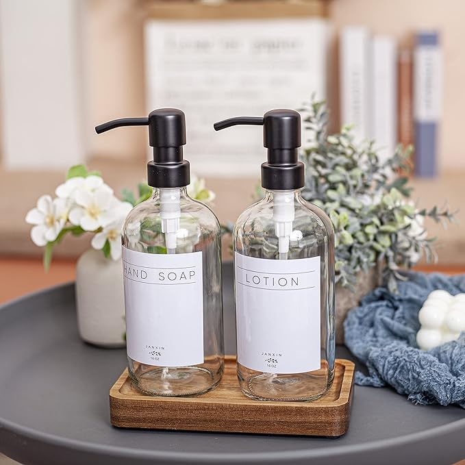 Vanity Tray, Bathroom Tray, Soap Dispenser Tray - Image 2