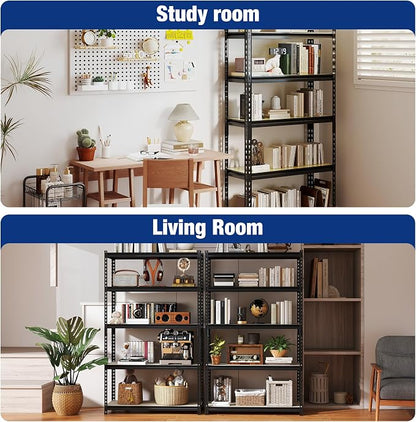 WORKPRO 5-Tier Storage Shelf, for Basement, 27.6”Wx11.8”Dx60”H - Image 8