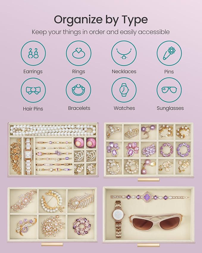 SONGMICS Jewelry Box Organizer - Image 3