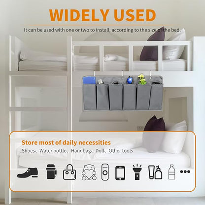 RV Shoe Pockets 6 Large Pockets Heavy Hanging Bedside Storage Organizer - Image 4