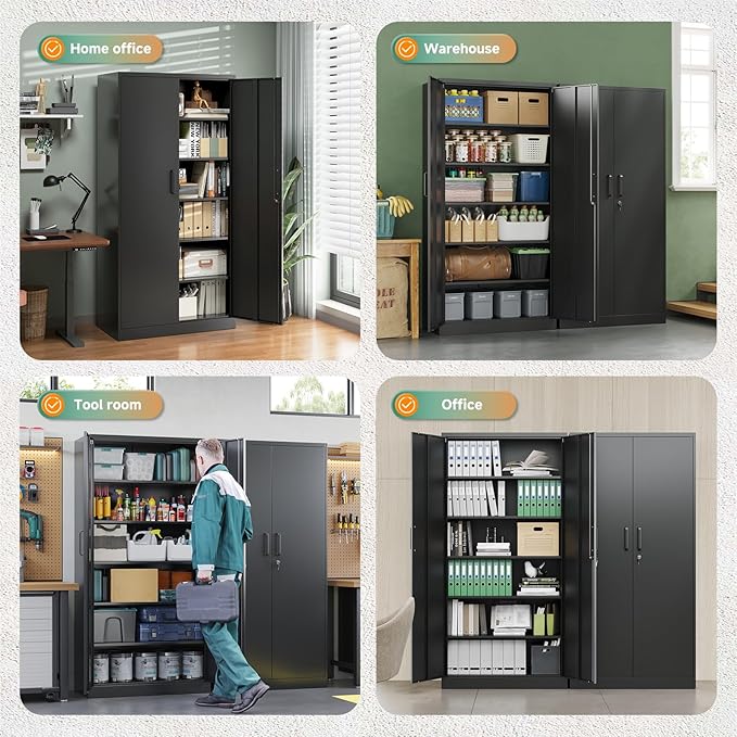 Letaya Metal Storage Cabinets - Image 7