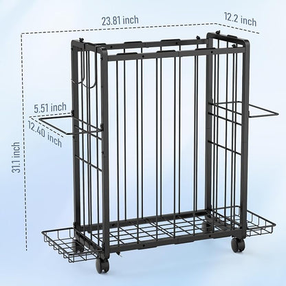 Sports Equipment Garage Organizer, Garage Ball Storage Rack - Image 9