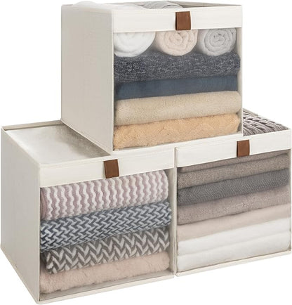 StorageWorks 13x13 Storage Cubes, Closet Storage Bins by StorageWorks