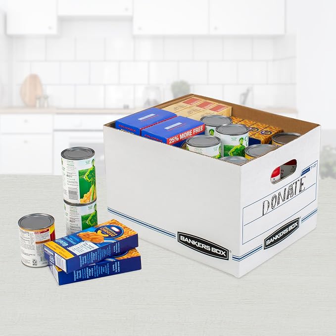 Bankers Box 30-Pack Basic Duty File Storage Boxes - Image 3