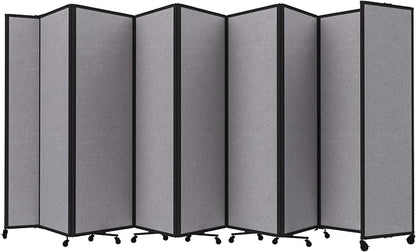 Versare Room Divider 360 Portable Wall Partition | Folding Panels | Large by VERSARE