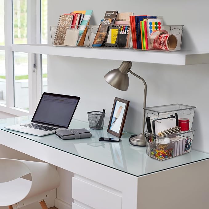 CLEARSPACE Plastic Pantry Organization and Storage Bins - Image 6