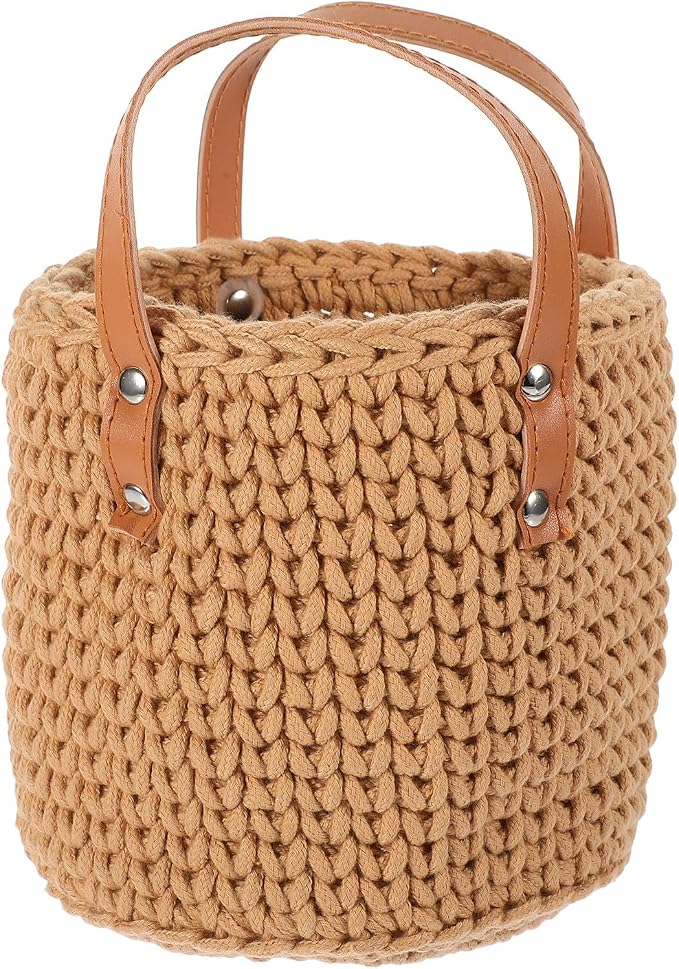 DOITOOL Cotton Rope Woven Basket Sundry Storage Bin by DOITOOL