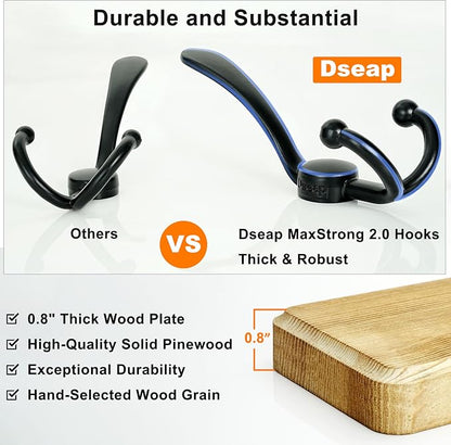 Dseap Coat Rack Wall Mounted - Image 3