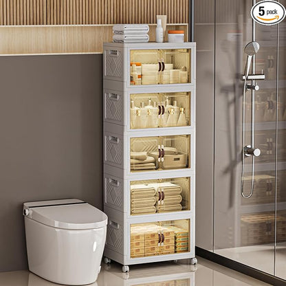 332 QT / 83 Gal White Storage Bins by Unknown