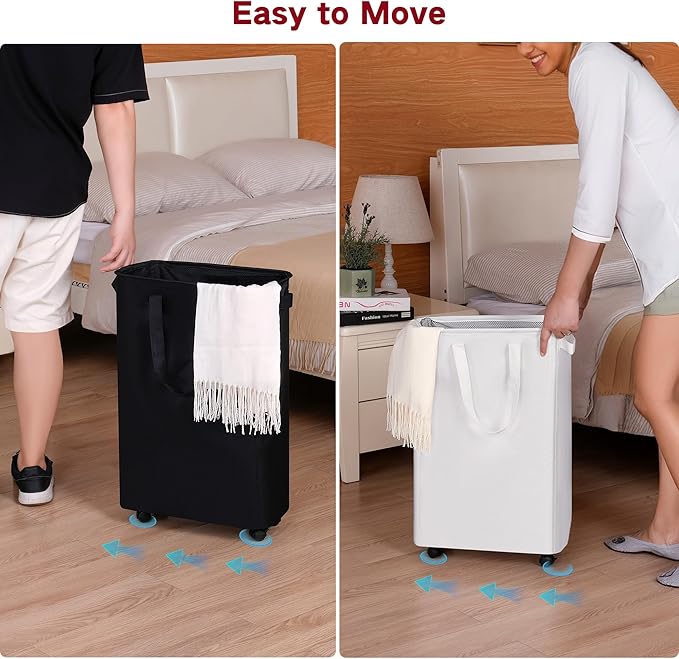 efluky Slim Laundry Hamper - Image 2