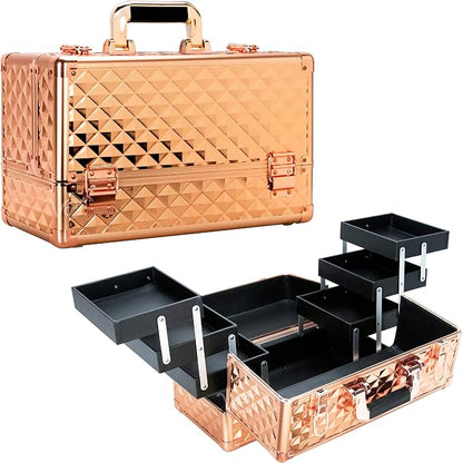 Ver Beauty Makeup Organizer, Cosmetic Travel Kit, Makeup Artist Supplies by VerBeauty