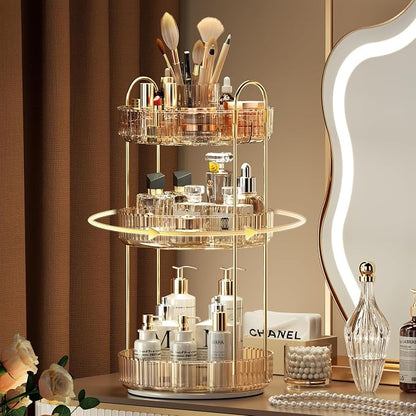 YCIA&DONE Rotating Makeup Organizer by YCIADONE