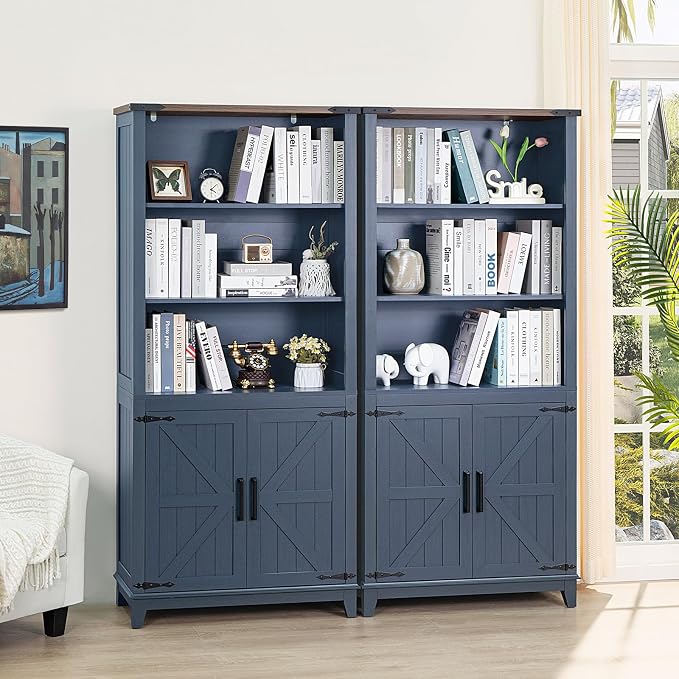 70in Tall Bookshelf 5 Tier Bookcase by Joaxswe