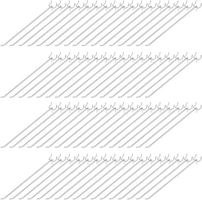 Funrous 100 Pack Peg Board Hooks Stainless Steel Pegboard Hooks Shelving by Funrous