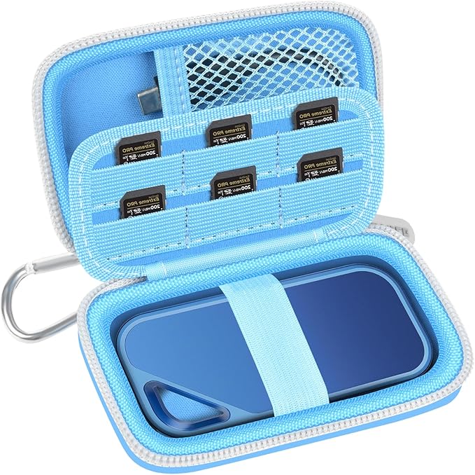 Case Compatible with SanDisk 1TB 2TB 4TB 500GB 8TB by paiyule