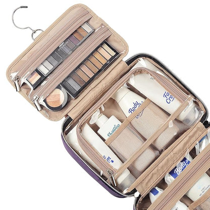 NISHEL Travel Toiletry Bag for women, Portable Hanging Organizer for - Image 4