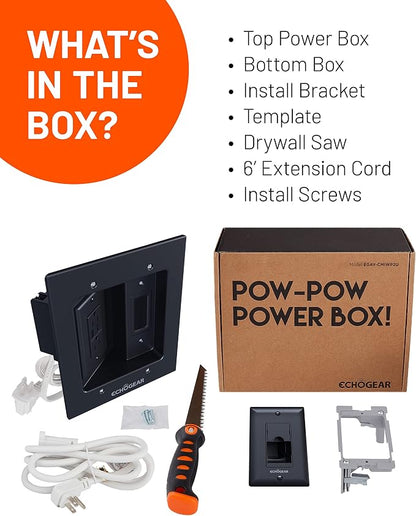 ECHOGEAR TV Cord Hider for Wall Mounted TV - Image 5