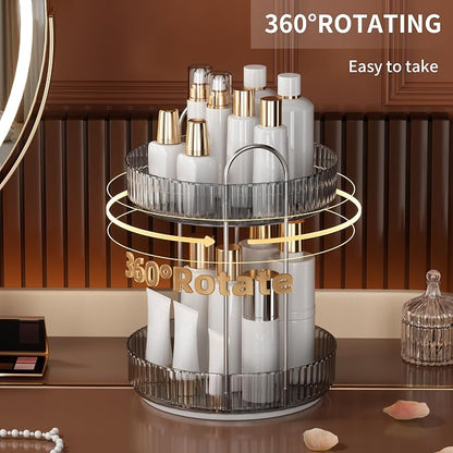 YCIA&DONE 360 Rotating Makeup Organizer and Storage - Image 3