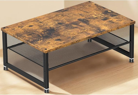 Desk Organizers and Accessories, 2-Tier Metal Computer Monitor Stand Riser by ECOLOVI