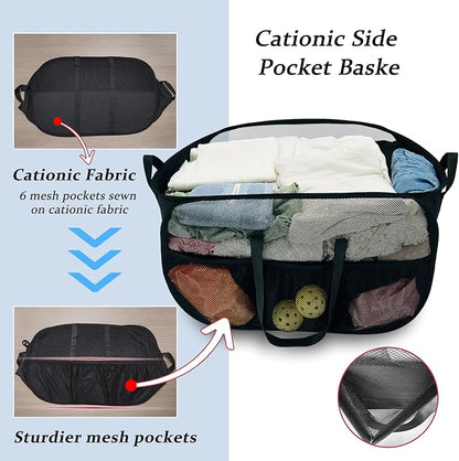 100L Extra Large Mesh Pop Up Hamper - Image 3
