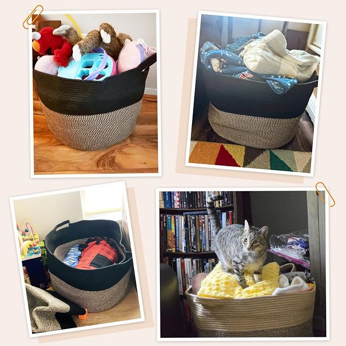 INDRESSME Large Storage Baskets - Image 4