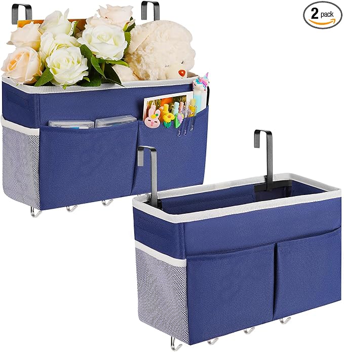 Bedside Storage Organizer 5 Pockets by frjjthchy