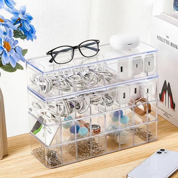 Tatuo 4 Pcs Cable Organizer Box - Image 5