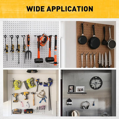 ELEAD 60-Piece 2 Inch Extra Thick Pegboard Hooks, Heavy Duty Peg Board - Image 7