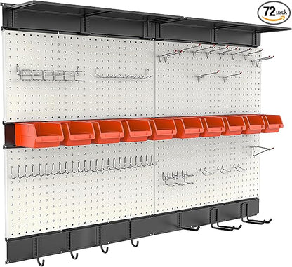 Ultrawall Pegboard Wall Organizer, 48 X 36 inch Garage Storage Pegboard by UltrawallGarageTools