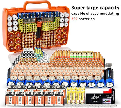 Battery Organizer Storage Holder Box Case - Image 4