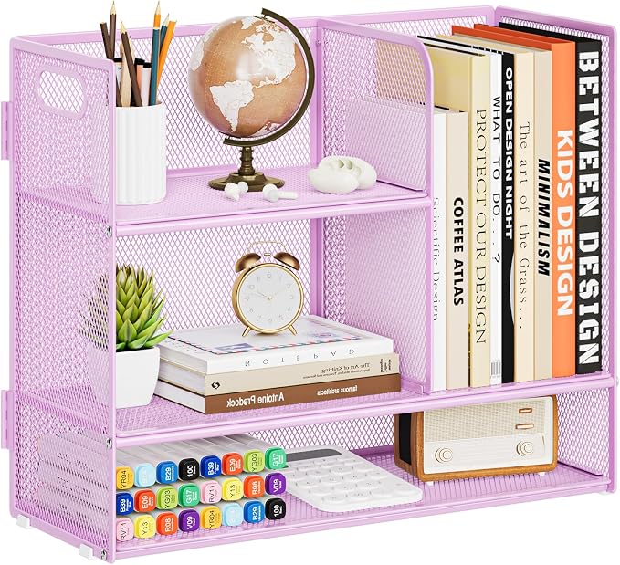 Marbrasse 3-Tier Desk Shelf Organizer by Marbrasse