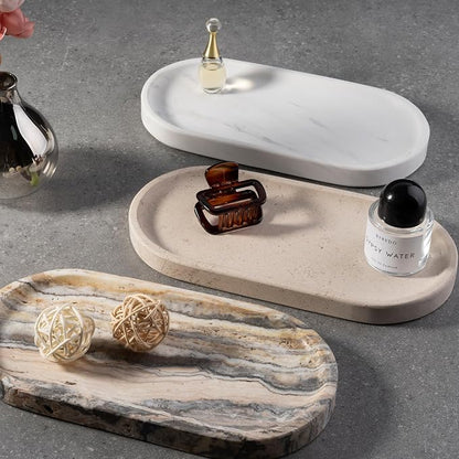 Koville 10"x5" Marble Vanity Tray - Image 7