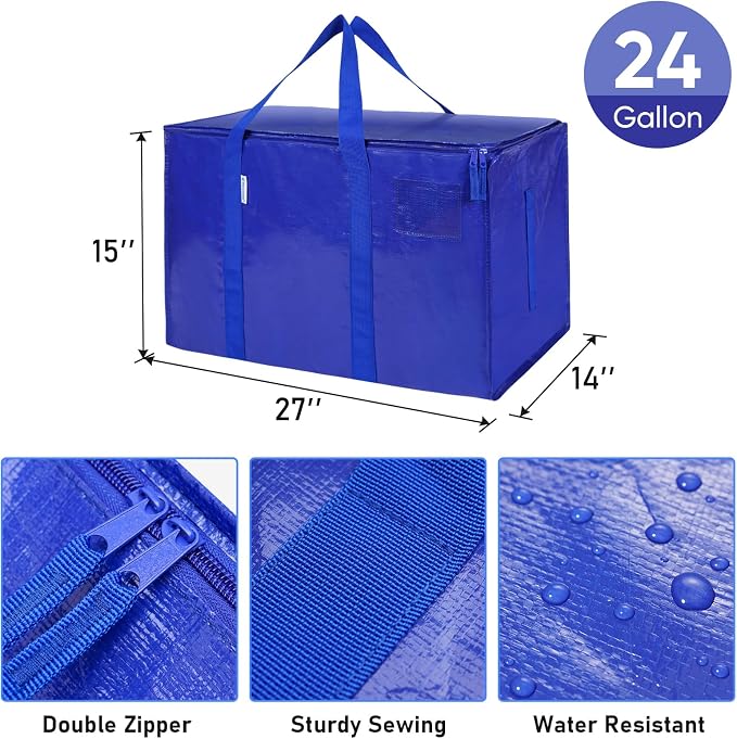 TICONN 8 Pack Extra Large Moving Bags - Image 3