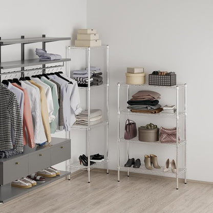 14" Deep x 36" Wide x 54" Height Wire Shelving Kit | 4-Tier | NSF Commercial - Image 7