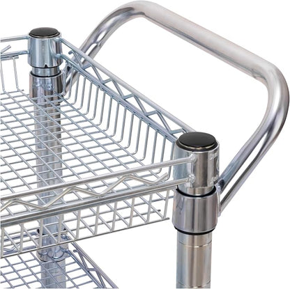 Seville Classics UltraDurable NSF Commercial Heavy Duty Metal Rolling Utility - Image 4