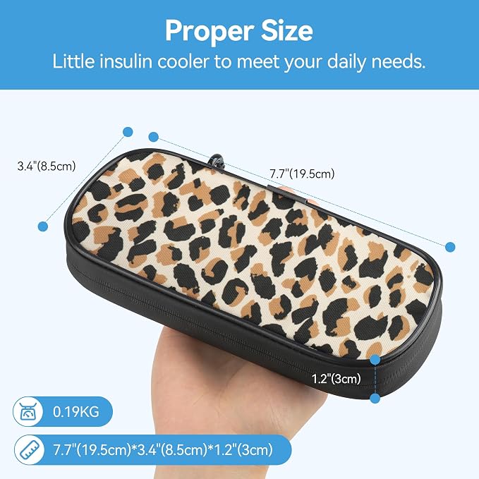 Insulin Cooler Travel Case Diabetic Medication Insulated Cool Organizer - Image 5