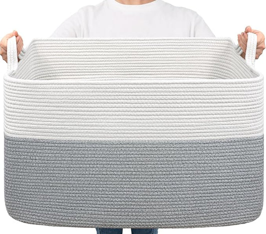 Goodpick Large Blanket Storage Baskets by Goodpick