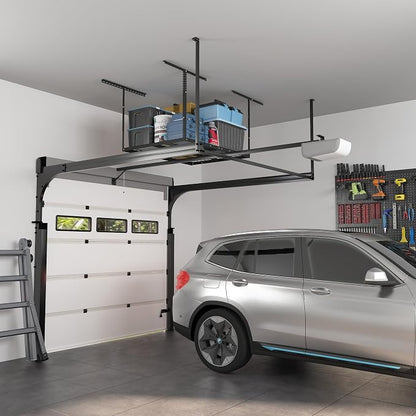 FLEXIMOUNTS 3x4 Overhead Garage Storage Rack, Adjustable Organization System - Image 7