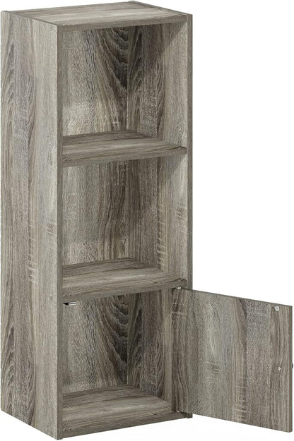 Furinno LUDER Book Shelf, 3-Tier Modern Bookshelf, Bookcase - Image 8