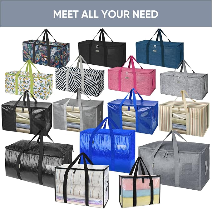 TICONN 12 Pack Extra Large Moving Bags - Image 5