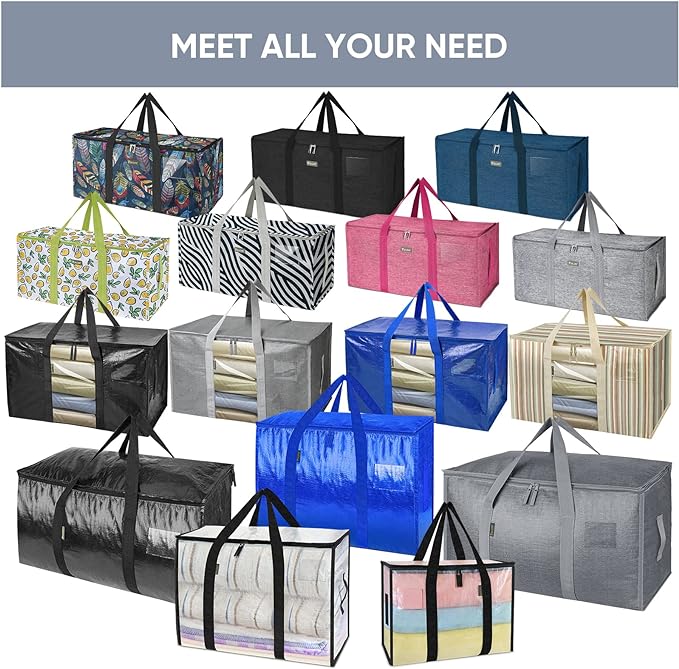 TICONN 16 Pack Extra Large Moving Bags - Image 5