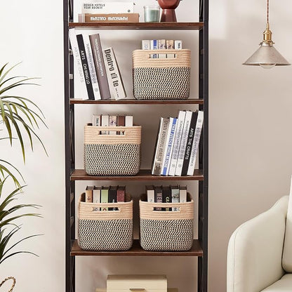 OIAHOMY 4 Pack Storage Baskets for Organizing, Basket for Shelves - Image 4