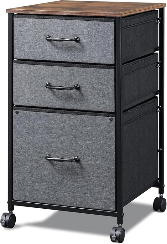 DEVAISE Mobile File Cabinet, Rolling Printer Stand by DEVAISE