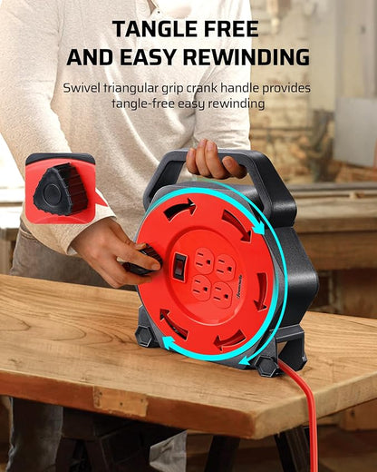 DEWENWILS Extension Cord Reel - Image 5